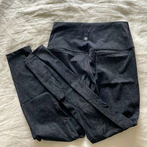 CRZ Yoga 28” Black/Grey Camo Leggings